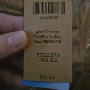 Men's Fire Hose DuluthFlex CoolMax Pants, Brown